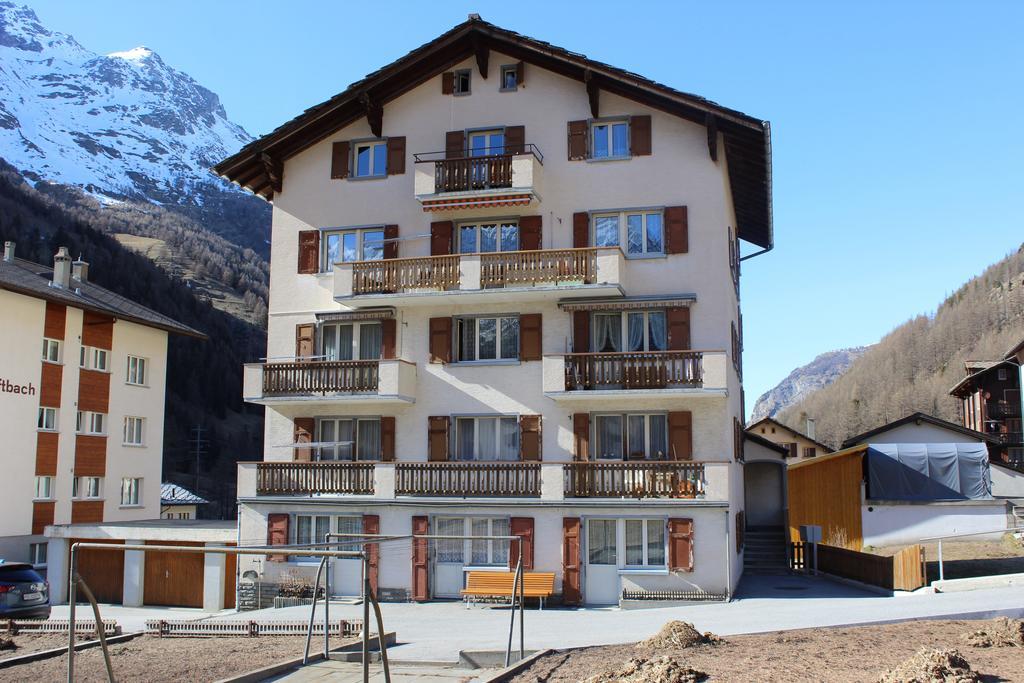 Ferienwohnung Haus Alpenblick Saas-Grund Exterior foto
